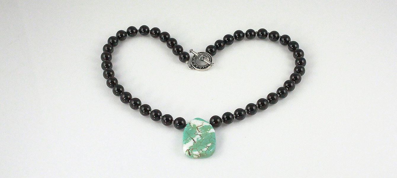 Image of Black Obsidian Necklace