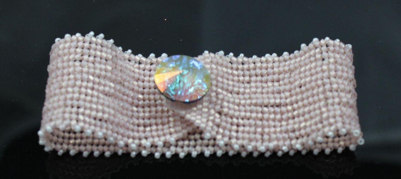 Image of Dusty Pink Starburst Bracelet