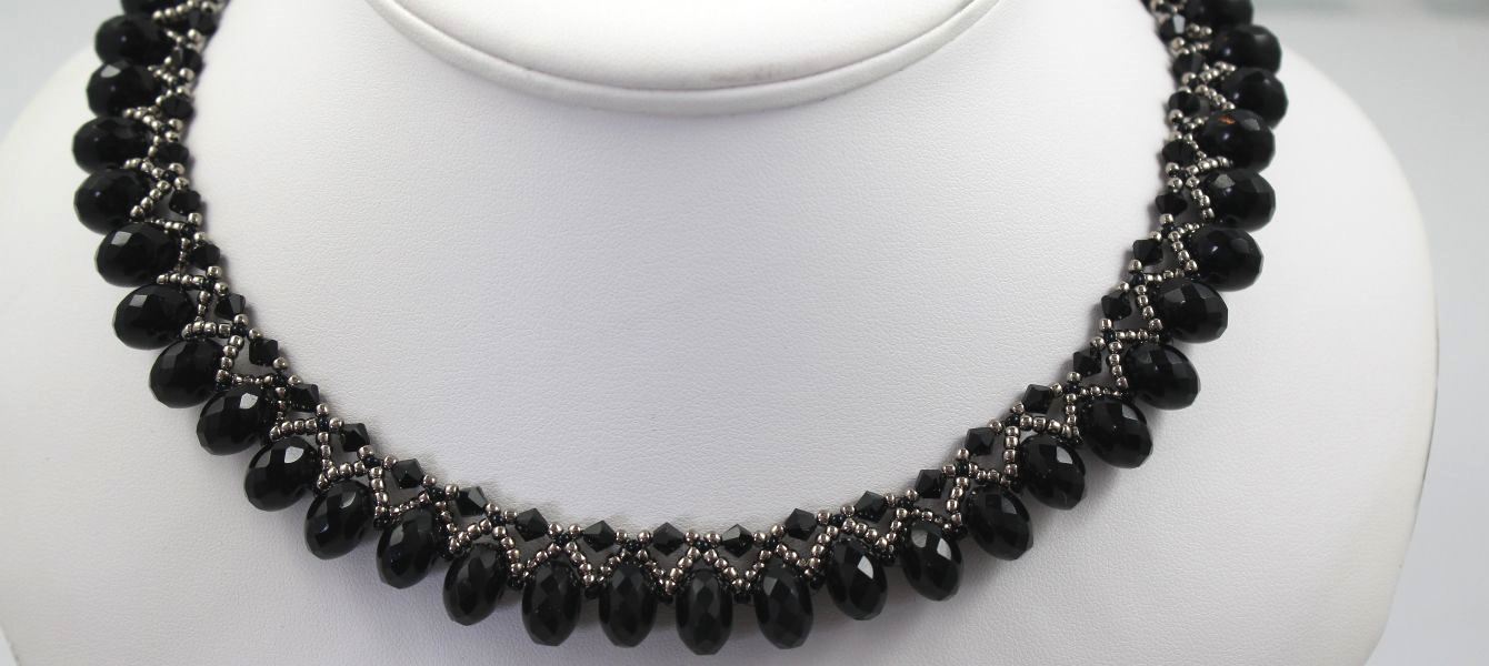 Image of Black Diamonds Necklace