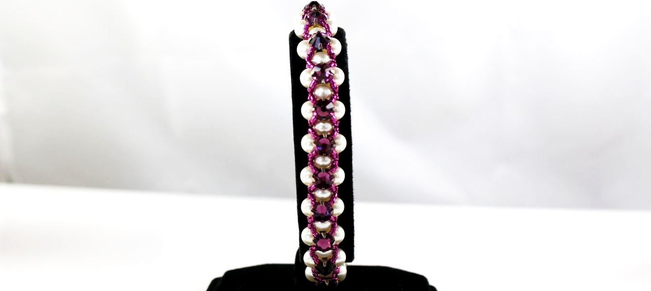 Grape Gatsby Bracelet