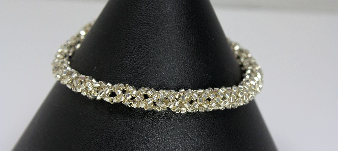 Silver Mesh - Bracelet