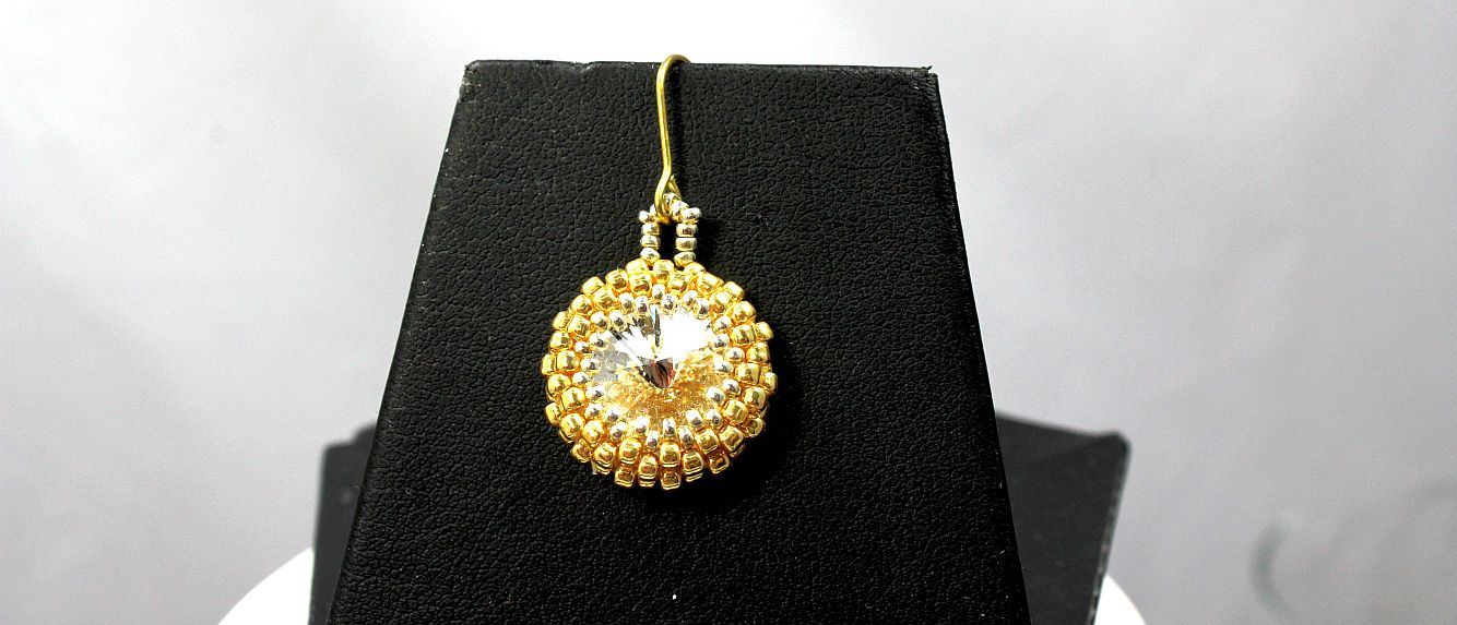 Golden Eye - Earrings