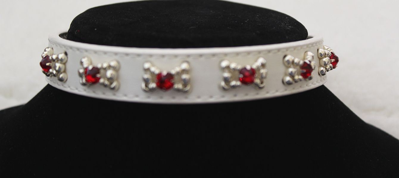 Rubies - Dog Collar