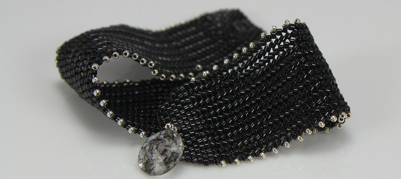 Image of Jet Weave Bracelet