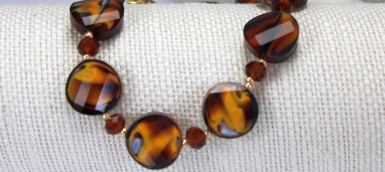 Tortoiseshell Topaz Bracelet