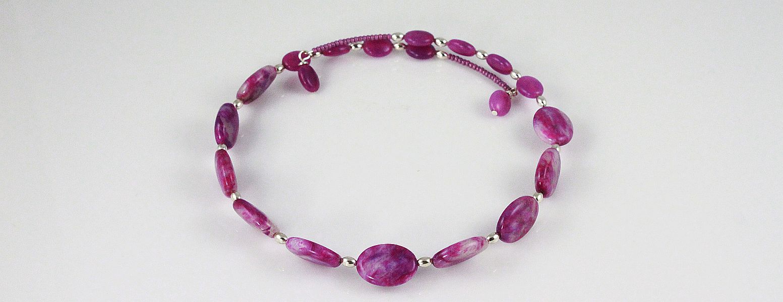 Fushsia Fashion Necklace