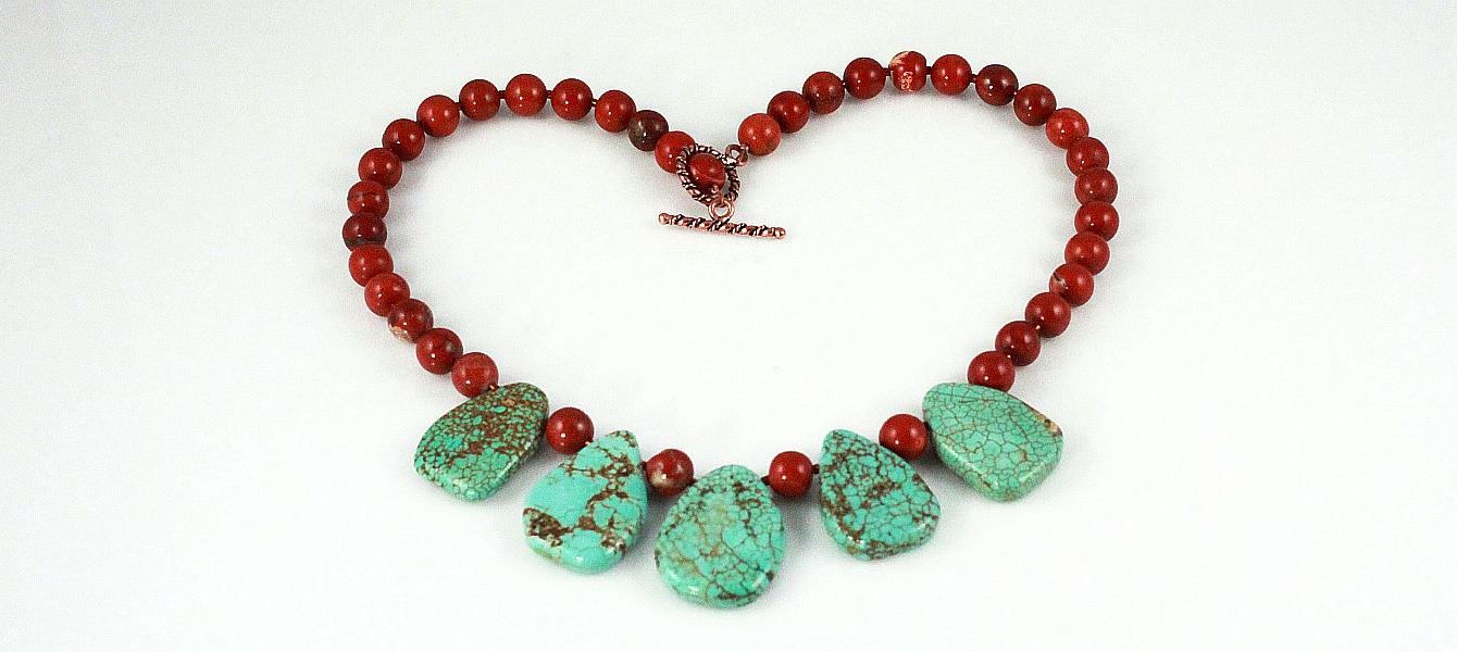 Image of Red Jasper Necklace