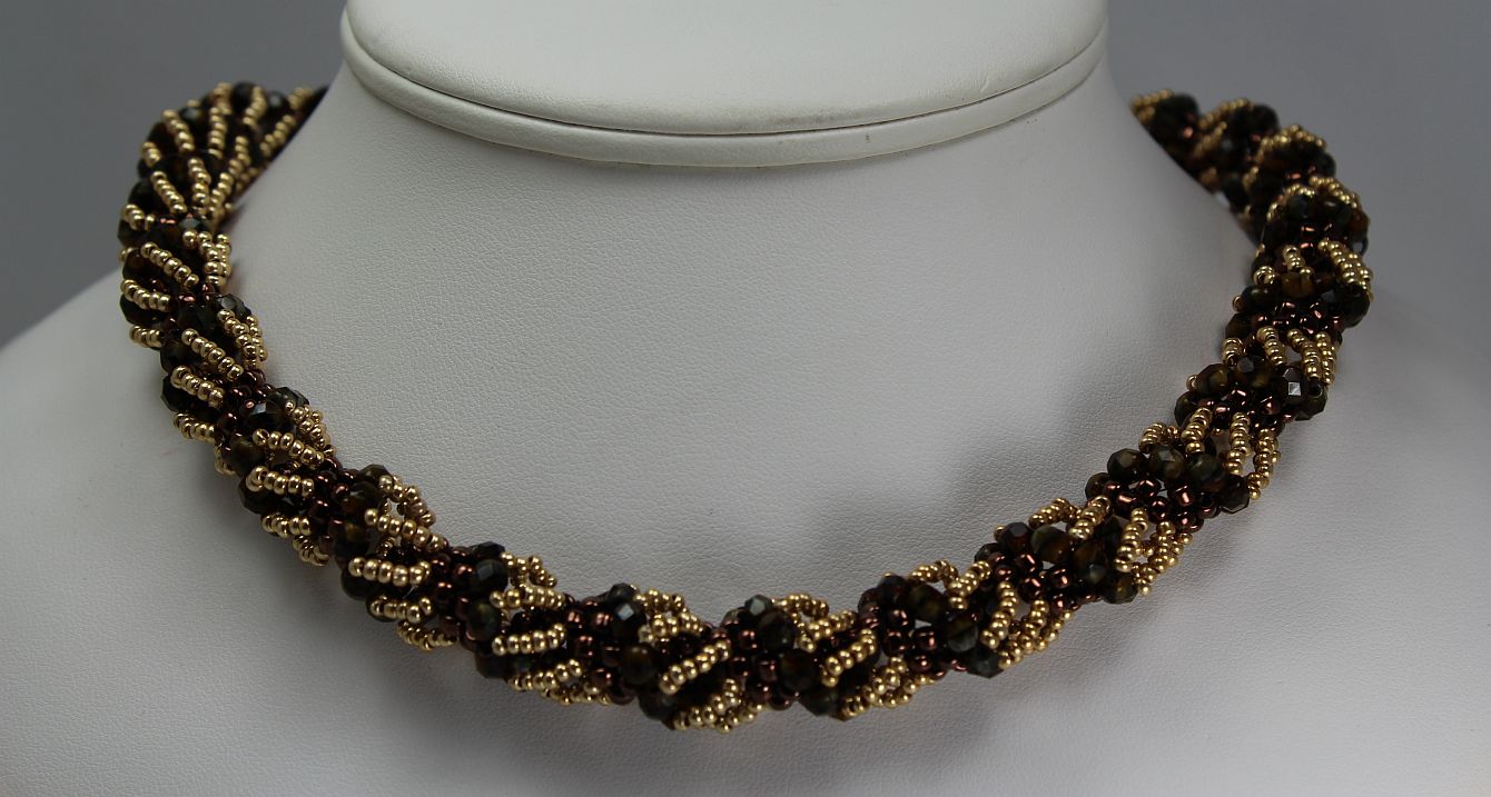 Tigers Eye Czech - Necklace