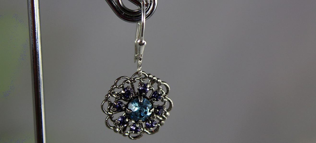 Cornflower Blue Earrings