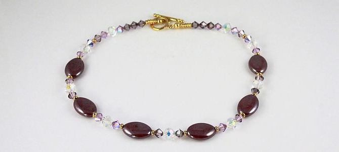  Amethyst Ice Necklace