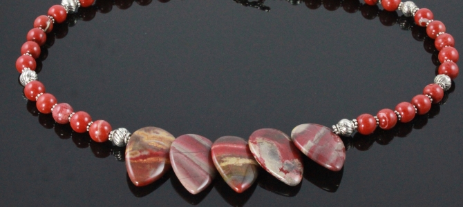 Image of Red Creek Jasper Necklace