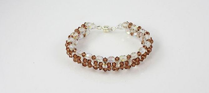 Crystal Daisy Bracelet