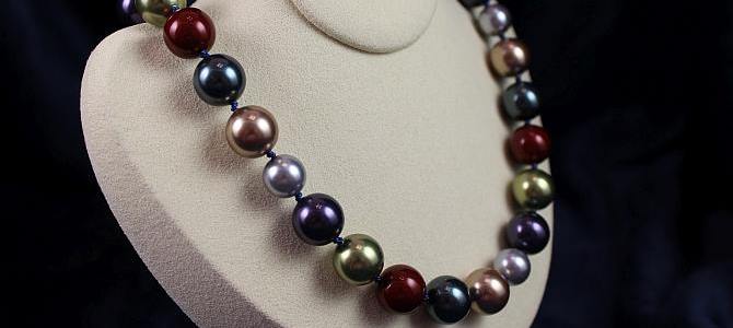 Image of Fall Pearls -Necklace