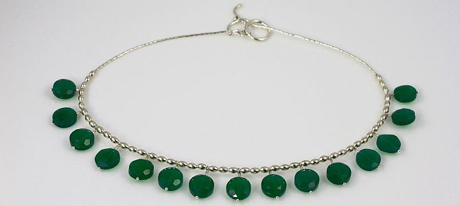 Image of Green Onyx Choker