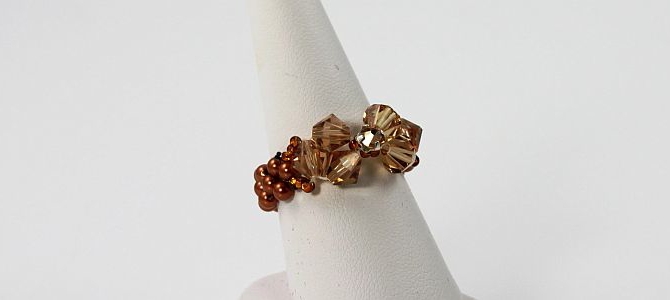 Bow Tie Ring - Bronze