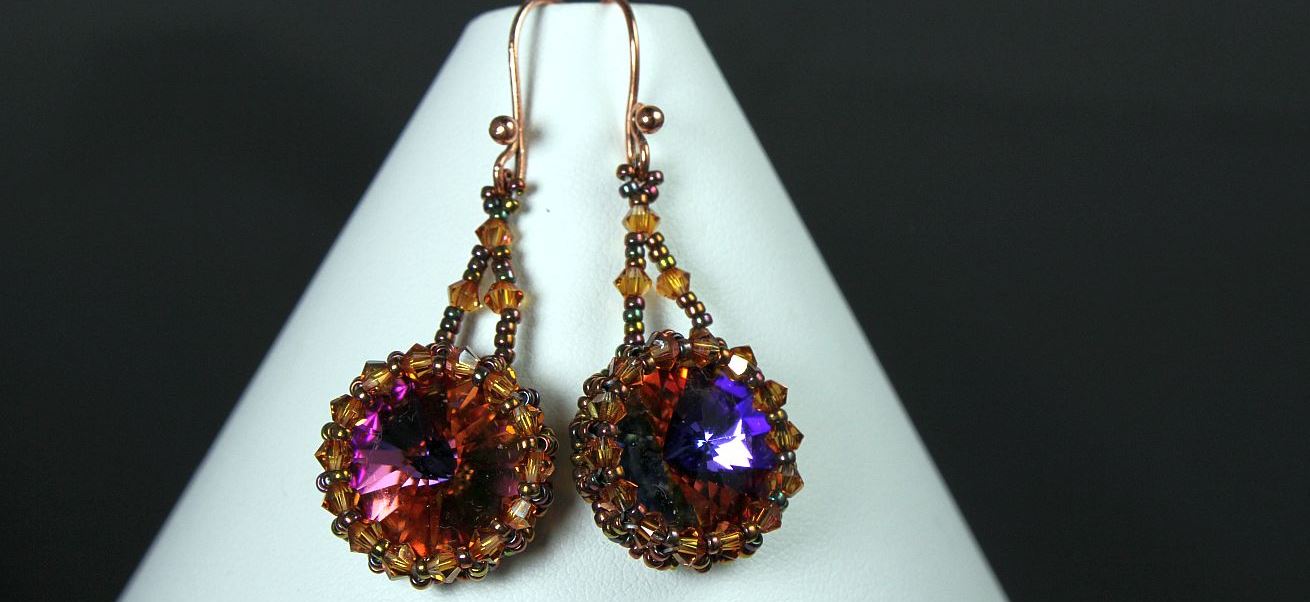 Sparkling Sunset Earrings